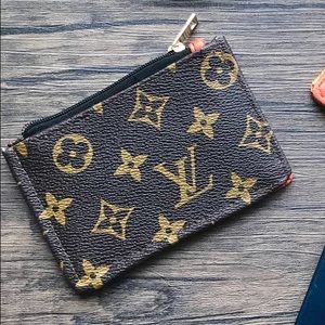 CUSTOM LOUIS VUITTON & CAMO WALLET